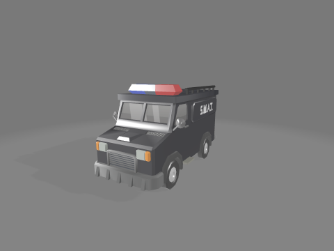 LowPoly cartoon cars 3D Model