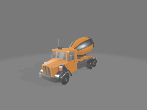 LowPoly cartoon cars 3D Model