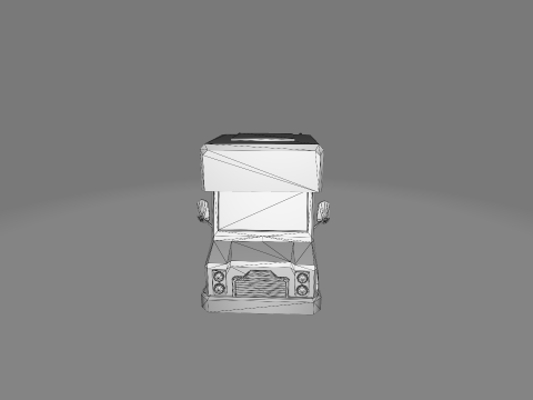 LowPoly cartoon cars 3D Model