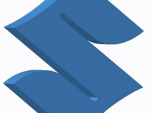 Suzuki Logo 3D Model