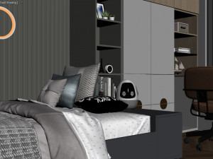 KIDS BEDROOM 3D Модель