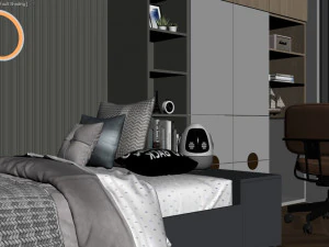 KIDS BEDROOM 3D Model