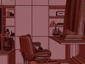 KIDS BEDROOM 3D Модель