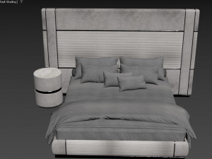 Frey Capital bed Model 3D