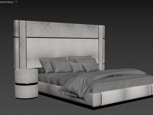 Frey Capital bed Model 3D