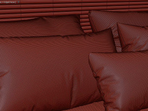 Frey Capital bed Model 3D