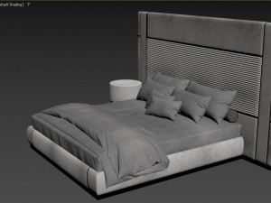 Frey Capital bed Model 3D