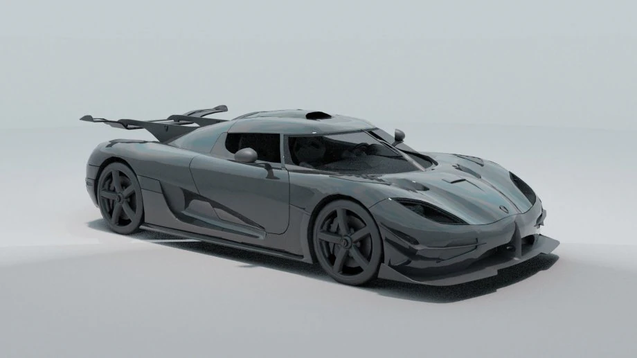 Koenigsegg Agera 3D Model .c4d .max .obj .3ds .fbx .stl .blend 