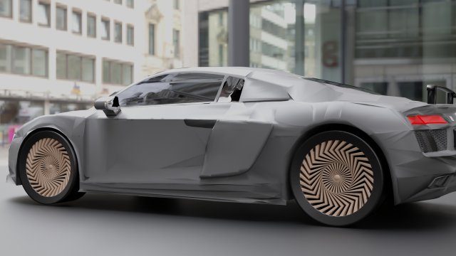Audi R8 2016 3Dモデル .c4d .max .obj .3ds .fbx .stl .blend 