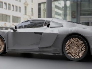 Audi R8 2016 3D Model