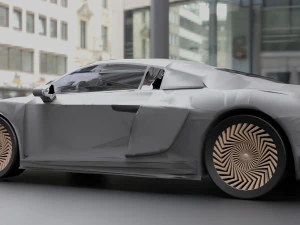 Audi R8 2016 3D Model