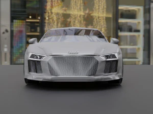 Audi R8 2016 3D Model