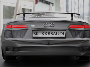 Audi R8 2016 3Dモデル