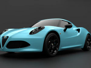 Alfa Romeo 4C 960 Model 3D