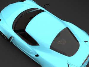Alfa Romeo 4C 960 3D Модель