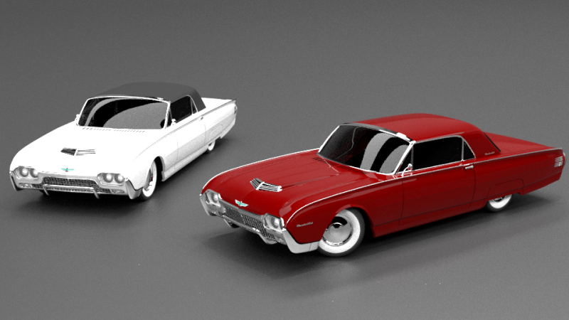 Thunderbird Model 3D .c4d .max .obj .3ds .fbx .stl .blend 
