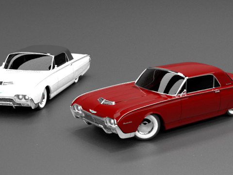 Thunderbird 3D Model