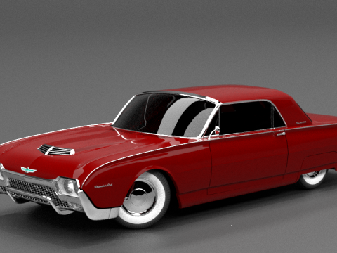 Thunderbird Model 3D
