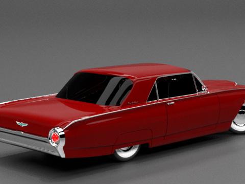 Thunderbird Model 3D