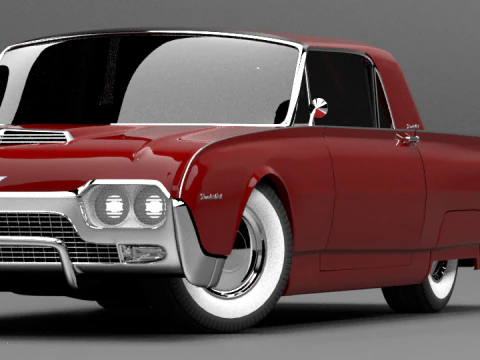 burung petir Model 3D