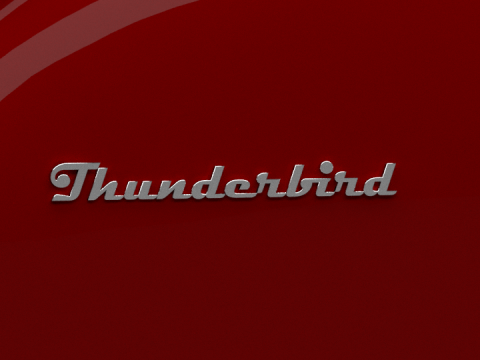 Thunderbird Model 3D