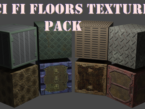 Scifi Floors Texture Pack CG Textures