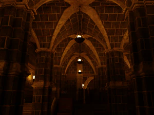 Dungeon Modular Environment 3D Model