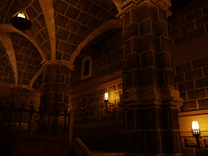 Dungeon Modular Environment 3D Model