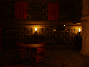 Dungeon Modular Environment 3D Model