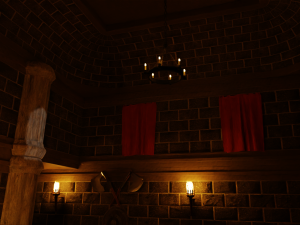 Dungeon Modular Environment 3D Model