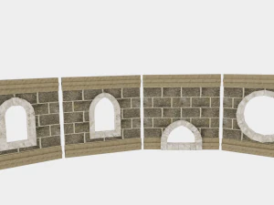 Dungeon Modular Environment 3D Model