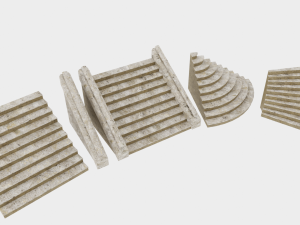 Dungeon Modular Environment 3D Model