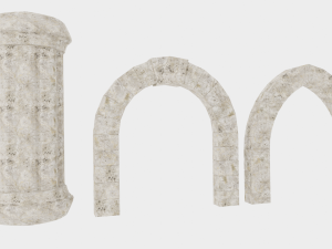 Dungeon Modular Environment 3D Model