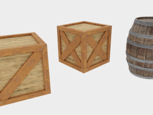 Dungeon Modular Environment 3D Model