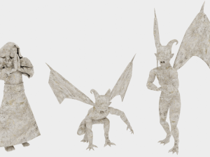 Dungeon Modular Environment 3D Model