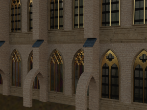 Gothic Architecture Modular 3D 模型