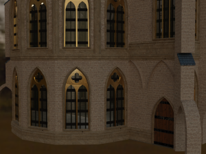 Gothic Architecture Modular 3D 模型