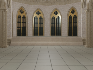 Gothic Architecture Modular 3D 模型