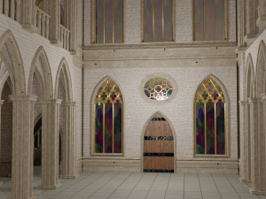 Gothic Architecture Modular 3D 模型