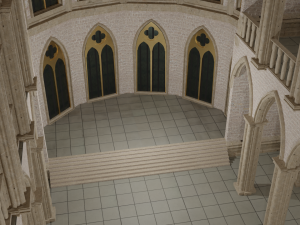 Gothic Architecture Modular 3D 模型