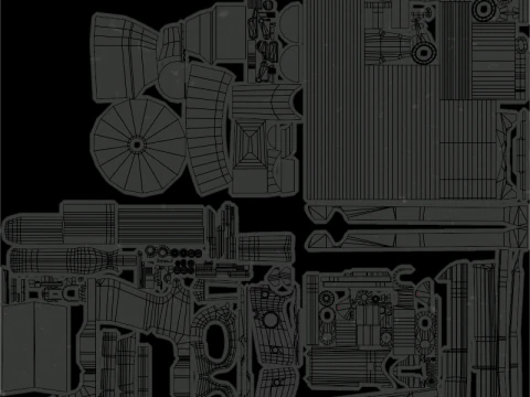 Beretta 9mm 3D Model