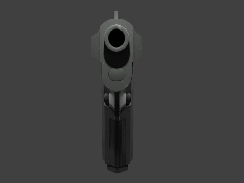 Beretta 9mm 3D Model