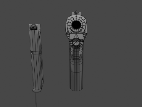 Colt 45 M1911 3D Model