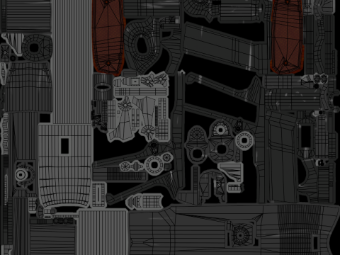 Colt 45 M1911 3D Model