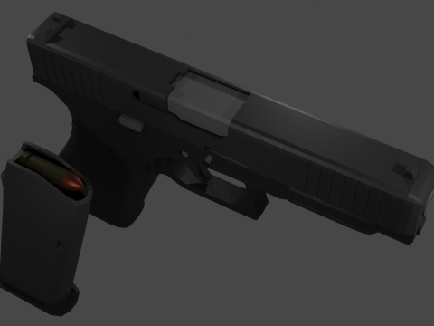 Glock 3D मॉडल