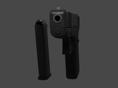 Glock 3D मॉडल