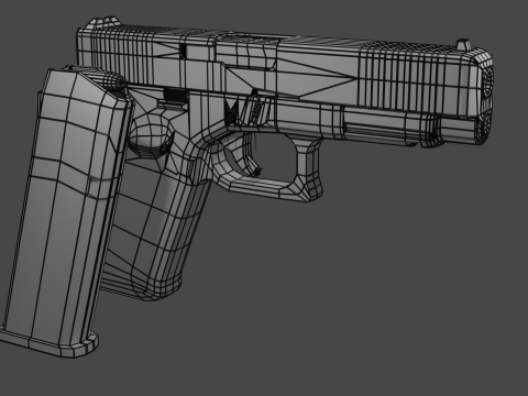 Glock 3D मॉडल