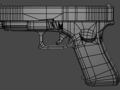 Glock 3D मॉडल