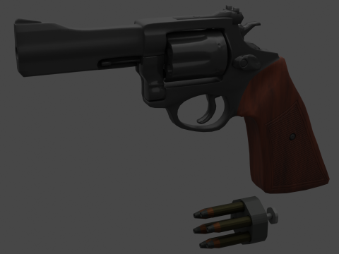 Magnum 44 3Dモデル
