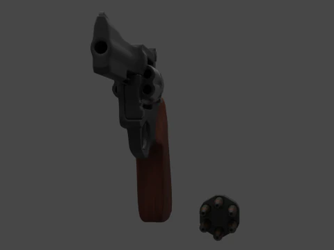 Magnum 44 3D Model